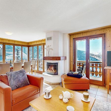 Balcons Du Soleil Y2 211 - Quiet Apartment 6 Pers Veysonnaz Exteriör bild