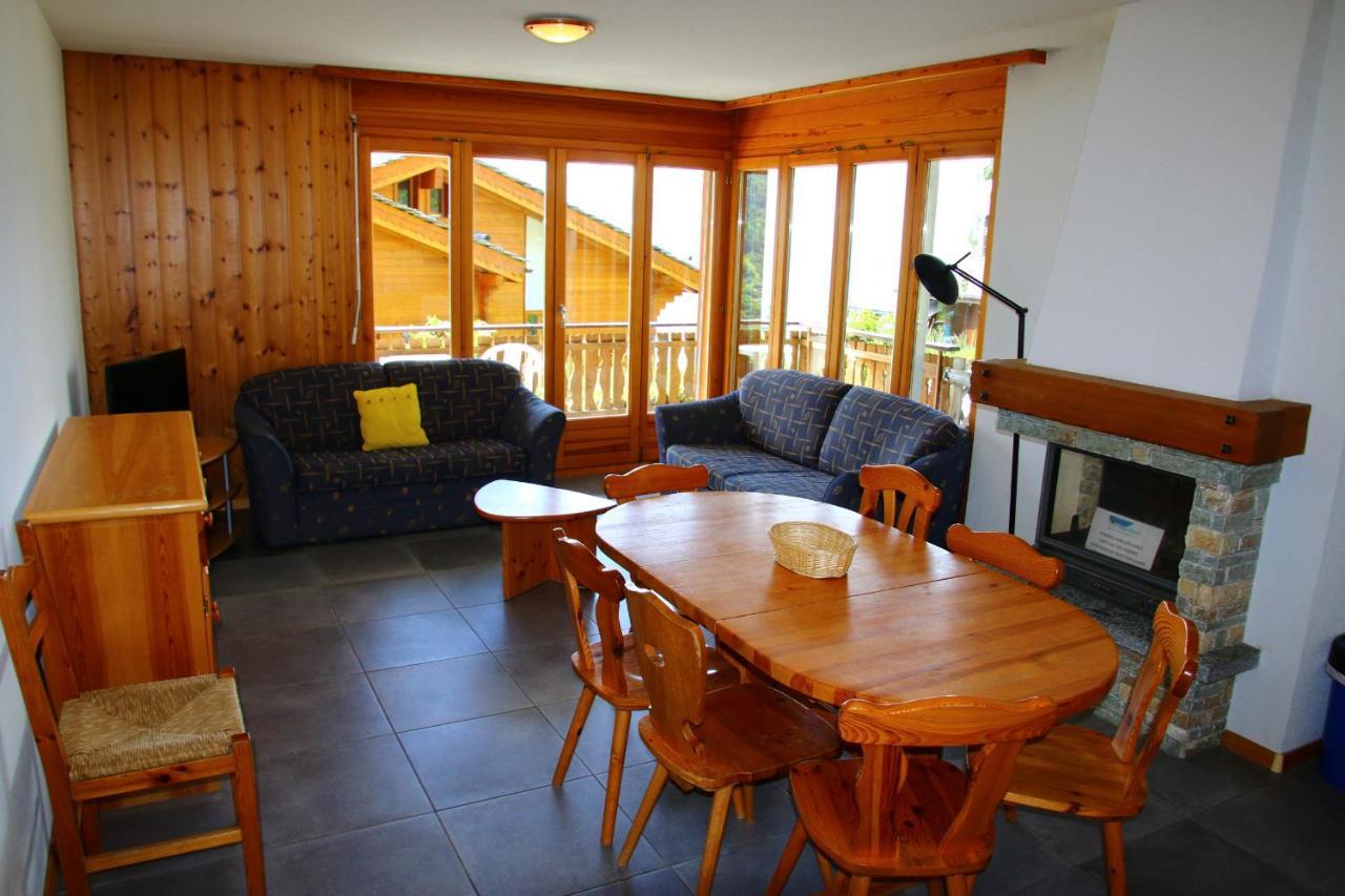 Balcons Du Soleil Y2 211 - Quiet Apartment 6 Pers Veysonnaz Exteriör bild