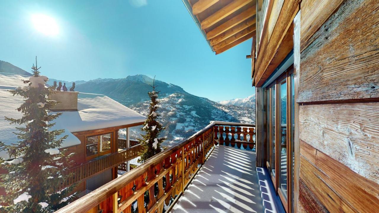 Balcons Du Soleil Y2 211 - Quiet Apartment 6 Pers Veysonnaz Exteriör bild