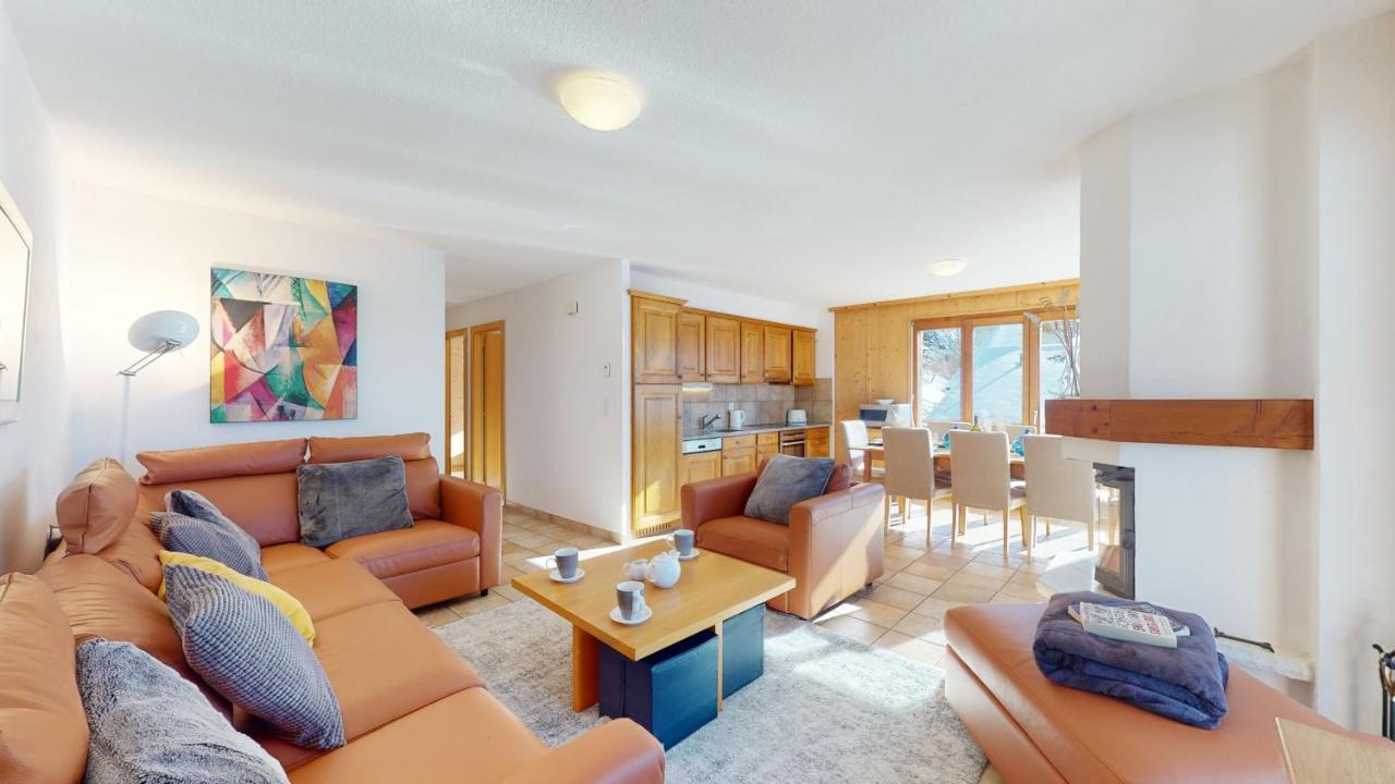 Balcons Du Soleil Y2 211 - Quiet Apartment 6 Pers Veysonnaz Exteriör bild
