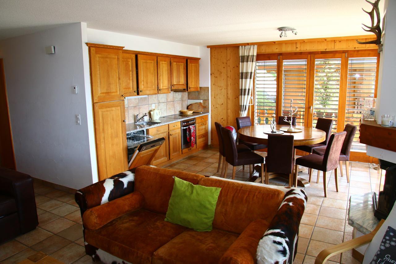 Balcons Du Soleil Y2 211 - Quiet Apartment 6 Pers Veysonnaz Exteriör bild