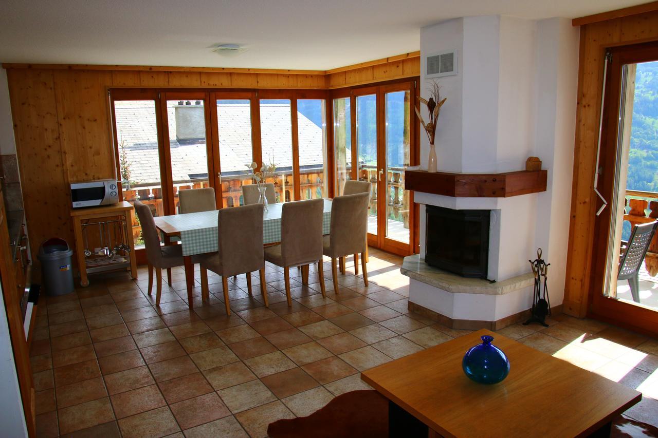 Balcons Du Soleil Y2 211 - Quiet Apartment 6 Pers Veysonnaz Exteriör bild